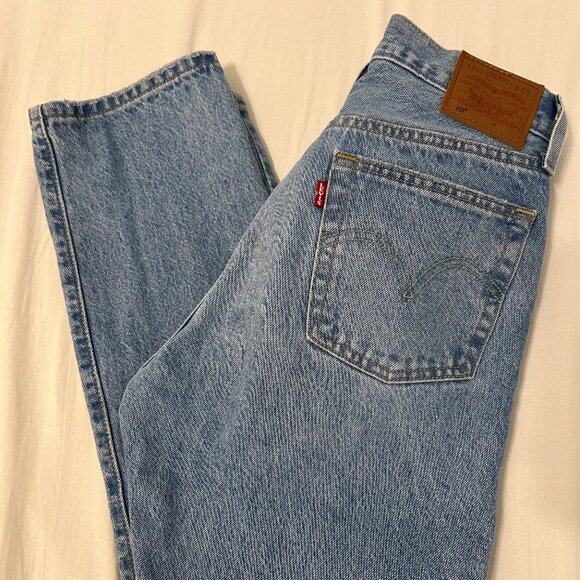 Levi's Original 501 Straight Jeans Size 27 - Picture 1 of 7